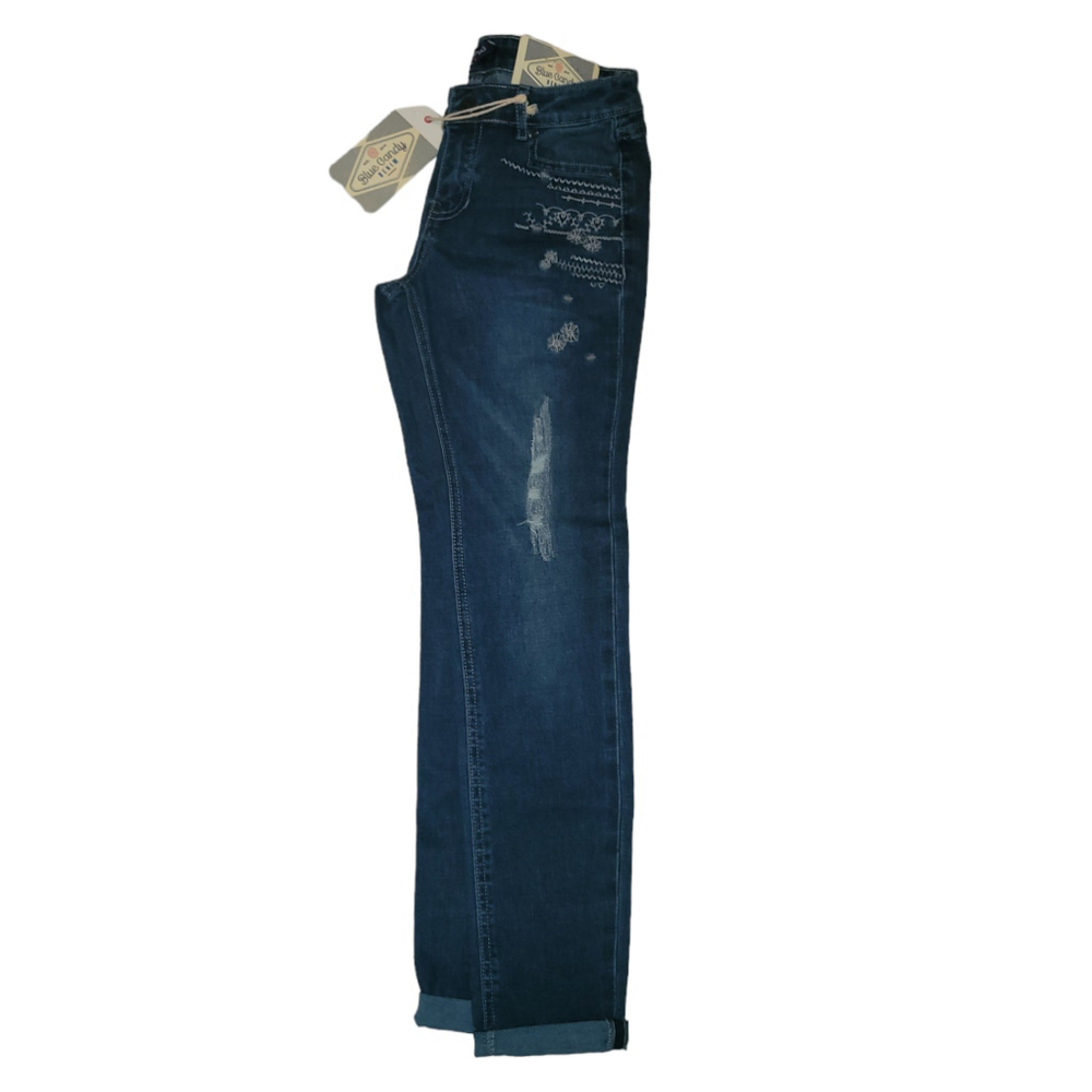 Girl's Blue Candy Jeans Size 12 - Picture 4 of 6